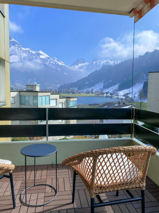 Wunderstay Alpine 203 Chic Studio With Balcony, Mountain And Lake View Engelberg Dış mekan fotoğraf